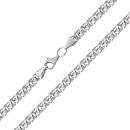 Цепь серебряная 3001R080P55 | Цепь серебряная 3001R080P55 купить по цене 15097 руб. в ювелирном магазине ⭐️ «Золотая Подкова»