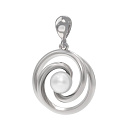 Подвеска серебряная 1037203-01250-2S | Подвеска серебряная 1037203-01250-2S купить по цене 1911 руб. в ювелирном магазине ⭐️ «Золотая Подкова»