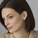 Серьги золотые 24415-200 | Серьги золотые 24415-200 купить по цене 97002 руб. в ювелирном магазине ⭐️ «Золотая Подкова»