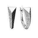 Серьги золотые 26208-213 | Серьги золотые 26208-213 купить по цене 133582 руб. в ювелирном магазине ⭐️ «Золотая Подкова»