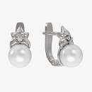 Серьги серебряные 1039162-01150-2S | Серьги серебряные 1039162-01150-2S купить по цене 2710 руб. в ювелирном магазине ⭐️ «Золотая Подкова»
