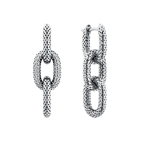 Серьги из серебра
