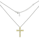 Колье серебряное SN-B1898-ye