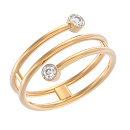 Кольцо золотое 1051471-11110 | Кольцо золотое 1051471-11110 купить по цене 38292 руб. в ювелирном магазине ⭐️ «Золотая Подкова»