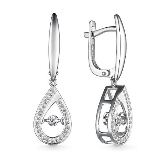 Серьги золотые 25863-200