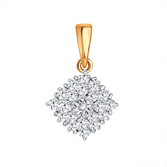 Подвеска золотая Т145636108 | Подвески и кулоны с бриллиантами купить по выгодной цене в ювелирном магазине ⭐️ «Золотая Подкова» Подвеска золотая Т145636108 | Подвески и кулоны с бриллиантами купить по выгодной цене в ювелирном магазине ⭐️ «Золотая Подкова»