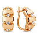 Серьги золотые 902382-1100 | Серьги золотые 902382-1100 купить по цене 135225 руб. в ювелирном магазине ⭐️ «Золотая Подкова»