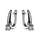 Серьги серебряные SET16682E | Серьги серебряные SET16682E купить по цене 1254 руб. в ювелирном магазине ⭐️ «Золотая Подкова»