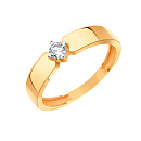 Кольцо золотое Т14201Б342 | Кольцо золотое Т14201Б342 купить по цене 35257 руб. в ювелирном магазине ⭐️ «Золотая Подкова»