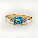 Кольцо золотое 1048371-11130-T | Кольцо золотое 1048371-11130-T купить по цене 35685 руб. в ювелирном магазине ⭐️ «Золотая Подкова»