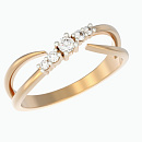 Кольцо золотое 1048281-11110 | Кольцо золотое 1048281-11110 купить по цене 30212 руб. в ювелирном магазине ⭐️ «Золотая Подкова»