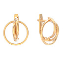 Серьги золотые 1046452-10000 | Серьги золотые 1046452-10000 купить по цене 55458 руб. в ювелирном магазине ⭐️ «Золотая Подкова»