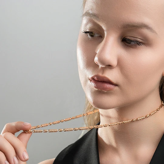 Цепь золотая 0577592 | Золотые цепи купить по выгодной цене в ювелирном магазине ⭐️ «Золотая Подкова»