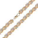 Браслет золотой А 023112 | Браслет золотой А 023112 купить по цене 137351 руб. в ювелирном магазине ⭐️ «Золотая Подкова»