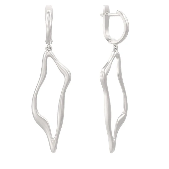 Серьги из серебра