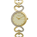 Часы "Charm" 14186736кк кварцевые, жен. | Часы "Charm" 14186736кк кварцевые, жен. купить по цене 6940 руб. в ювелирном магазине ⭐️ «Золотая Подкова»
