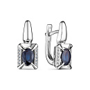 Серьги золотые 23933-202 | Серьги золотые 23933-202 купить по цене 97608 руб. в ювелирном магазине ⭐️ «Золотая Подкова»