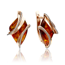 Серьги золотые 02-4130-00-271-1110-46 | Серьги золотые 02-4130-00-271-1110-46 купить по цене 82203 руб. в ювелирном магазине ⭐️ «Золотая Подкова»