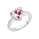 Кольцо серебряное SR-B03511C1 | Кольцо серебряное SR-B03511C1 купить по цене 6295 руб. в ювелирном магазине ⭐️ «Золотая Подкова»