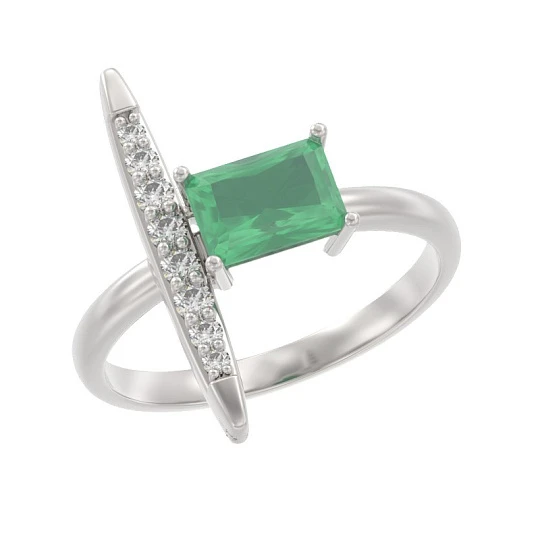 Кольцо серебряное 1056271-01190-Y | Кольца с агатами купить по выгодной цене в ювелирном магазине ⭐️ «Золотая Подкова»