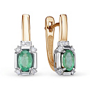 Серьги золотые С1730-123 | Серьги золотые С1730-123 купить по цене 142916 руб. в ювелирном магазине ⭐️ «Золотая Подкова»