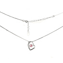 Колье серебряное C1RC4555N-p | Колье серебряное C1RC4555N-p купить по цене 1756 руб. в ювелирном магазине ⭐️ «Золотая Подкова»