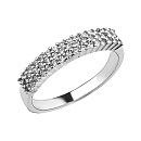 Кольцо серебряное CAS4844R | Кольцо серебряное CAS4844R купить по цене 2460 руб. в ювелирном магазине ⭐️ «Золотая Подкова»