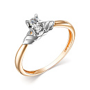 Кольцо золотое 15227-100 | Кольцо золотое 15227-100 купить по цене 85965 руб. в ювелирном магазине ⭐️ «Золотая Подкова»