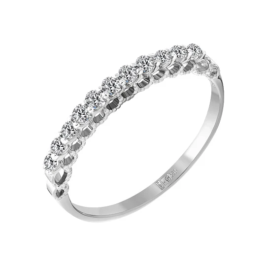 Кольцо золотое 802-02327-21-11-00-10