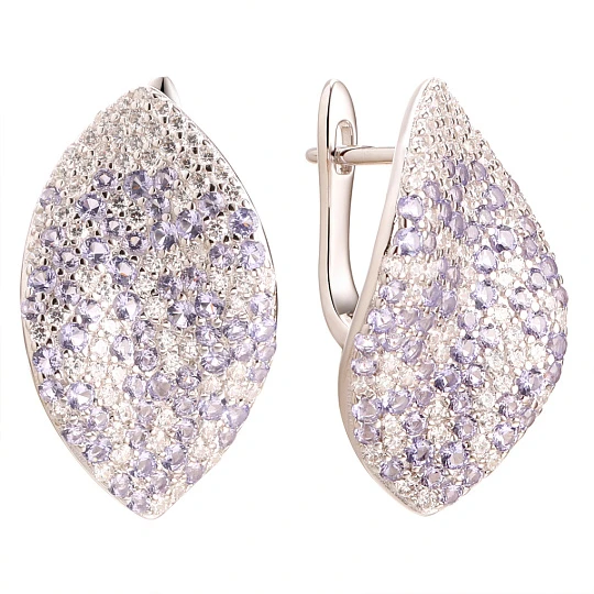 Серьги серебряные CZ-E03221-X-W-X-X-M1 | Серьги с фианитом купить по выгодной цене в ювелирном магазине ⭐️ «Золотая Подкова» Серьги серебряные CZ-E03221-X-W-X-X-M1 | Серьги с фианитом купить по выгодной цене в ювелирном магазине ⭐️ «Золотая Подкова»