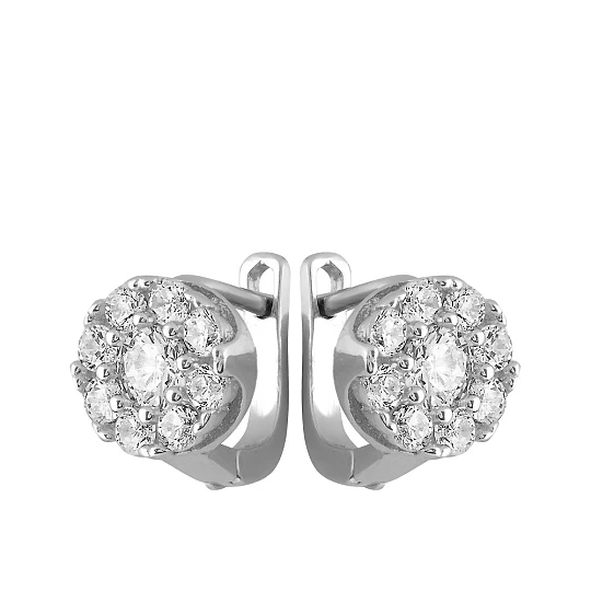 Серьги из серебра