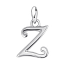 Подвеска серебряная 852307с Z жен. | Подвеска серебряная 852307с Z жен. купить по цене 804 руб. в ювелирном магазине ⭐️ «Золотая Подкова»