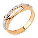 Кольцо золотое 026881-1102 | Кольцо золотое 026881-1102 купить по цене 49725 руб. в ювелирном магазине ⭐️ «Золотая Подкова»