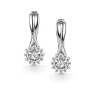 Серьги золотые 27191-200 | Серьги золотые 27191-200 купить по цене 98234 руб. в ювелирном магазине ⭐️ «Золотая Подкова»