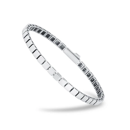 Браслет серебряный 00966-60-090101-00 | Браслеты без вставок купить по выгодной цене в ювелирном магазине ⭐️ «Золотая Подкова»