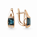 Серьги золотые 20691930 Топаз лондон | Серьги золотые 20691930 Топаз лондон купить по цене 86023 руб. в ювелирном магазине ⭐️ «Золотая Подкова»