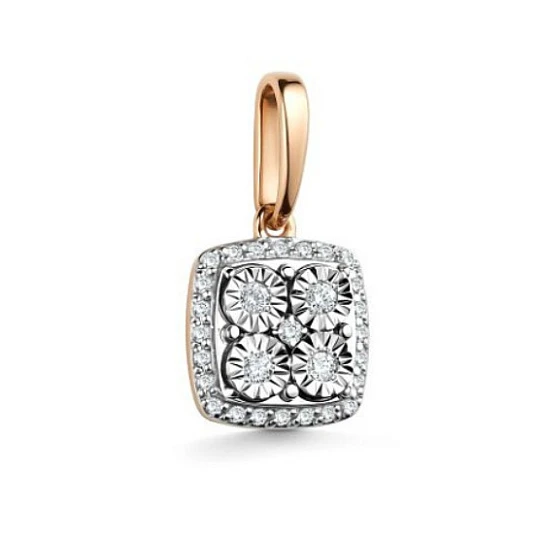 Подвеска из золота с бриллиантами