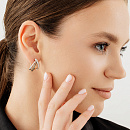 Серьги золотые 25499-117 | Серьги золотые 25499-117 купить по цене 288015 руб. в ювелирном магазине ⭐️ «Золотая Подкова»