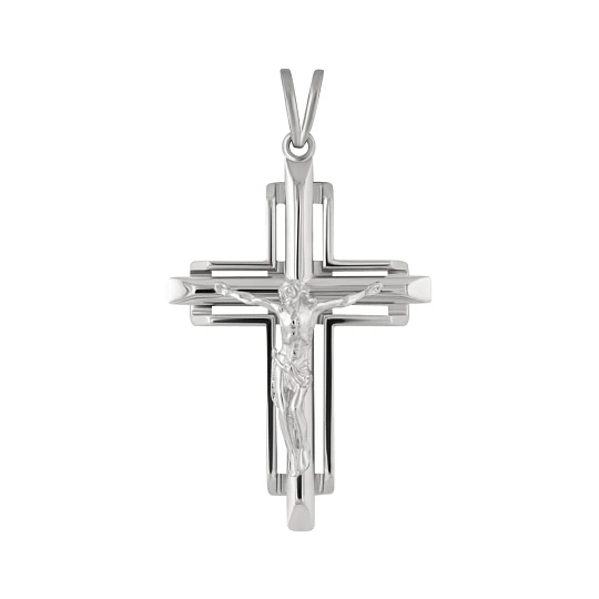 Подвеска золотая 810-00337-21-00-00-00 | Ювелирные изделия Золотые кресты православные и мусульманские подвесы купить по выгодной цене в ювелирном магазине ⭐️ «Золотая Подкова»