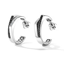 Серьги золотые 25988-213 | Серьги золотые 25988-213 купить по цене 144735 руб. в ювелирном магазине ⭐️ «Золотая Подкова»