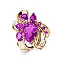 Кольцо золотое 10353905 Аметист | Кольцо золотое 10353905 Аметист купить по цене 117135 руб. в ювелирном магазине ⭐️ «Золотая Подкова»