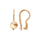 Серьги золотые 013622-1110 | Серьги золотые 013622-1110 купить по цене 17010 руб. в ювелирном магазине ⭐️ «Золотая Подкова»