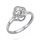 Кольцо золотое 16066-200 | Кольцо золотое 16066-200 купить по цене 75270 руб. в ювелирном магазине ⭐️ «Золотая Подкова»