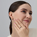 Серьги золотые 26223-102 | Серьги золотые 26223-102 купить по цене 84739 руб. в ювелирном магазине ⭐️ «Золотая Подкова»