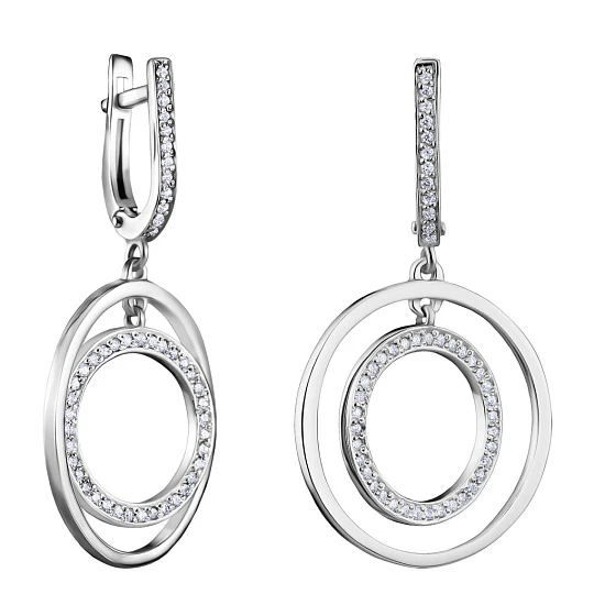Серьги из серебра