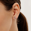 Серьги золотые 22264-200 | Серьги золотые 22264-200 купить по цене 38071 руб. в ювелирном магазине ⭐️ «Золотая Подкова»