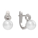 Серьги серебряные 1042362-01250-2S | Серьги серебряные 1042362-01250-2S купить по цене 2654 руб. в ювелирном магазине ⭐️ «Золотая Подкова»