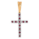 Подвеска золотая П372503 | Подвеска золотая П372503 купить по цене 21363 руб. в ювелирном магазине ⭐️ «Золотая Подкова»