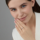 Кольцо золотое 16011-200 | Кольцо золотое 16011-200 купить по цене 59359 руб. в ювелирном магазине ⭐️ «Золотая Подкова»