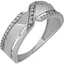 Кольцо золотое 822114Б | Кольцо золотое 822114Б купить по цене 49950 руб. в ювелирном магазине ⭐️ «Золотая Подкова»